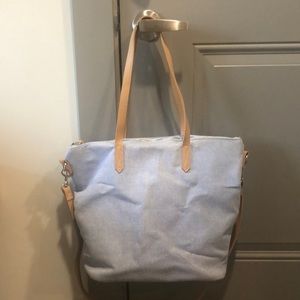 OldNavy light denim tote bag
